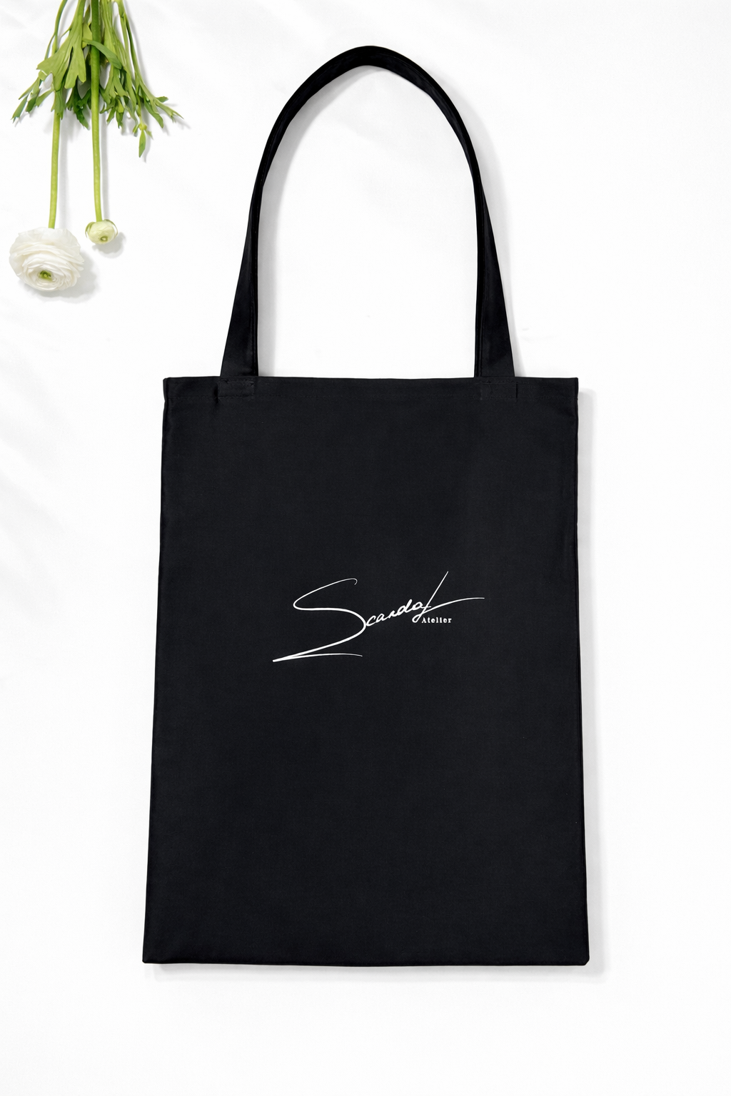 Scandal Atelier Black Tote Bag