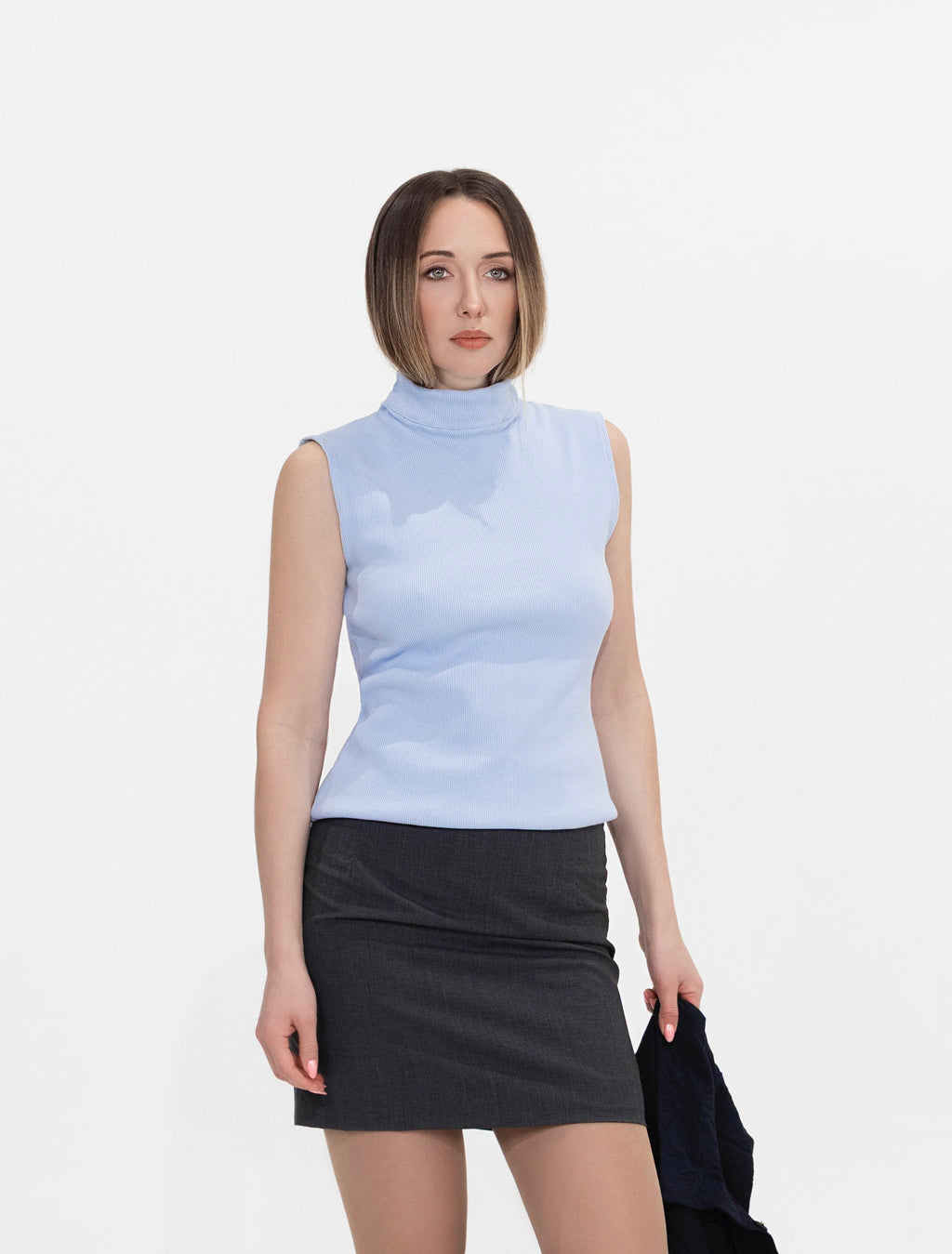 Sleeveless cotton top